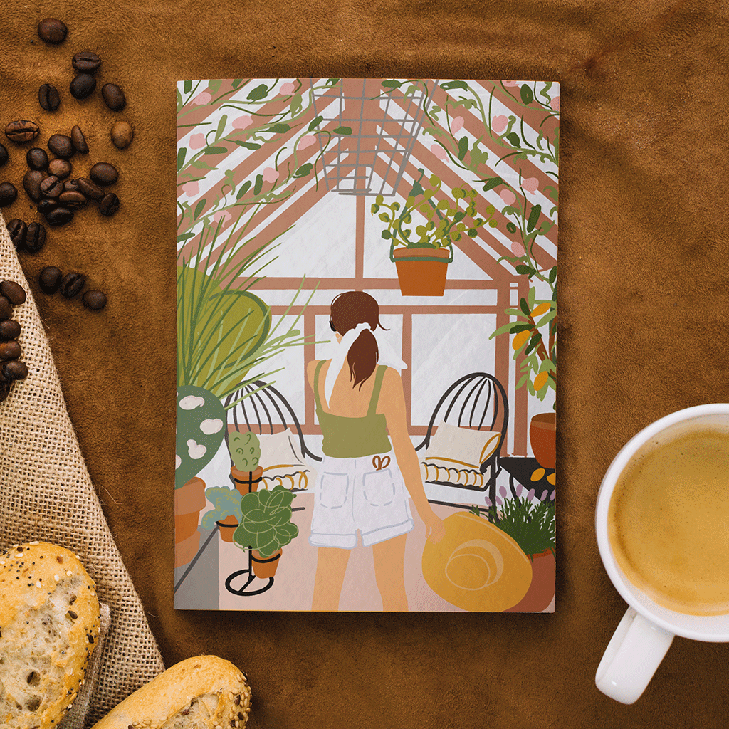 Carnet de notes A5 - Un dimanche à la campagne