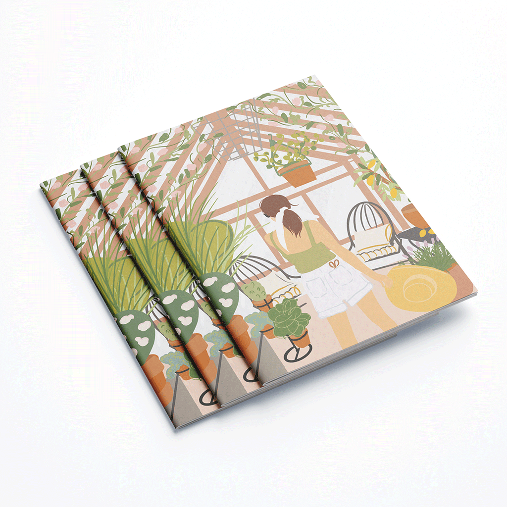 Carnet de notes A5 - Un dimanche à la campagne