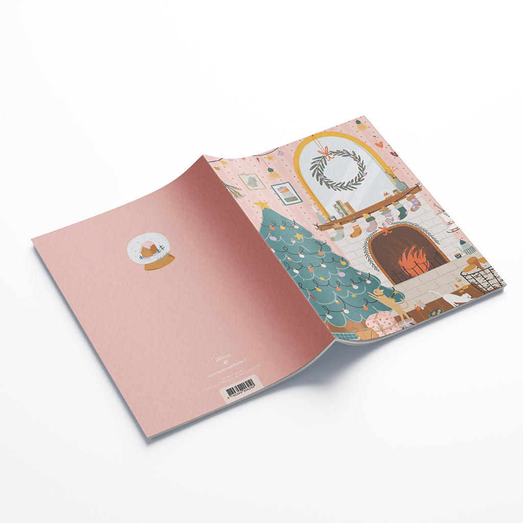 Carnet A5 - Au coin du feu