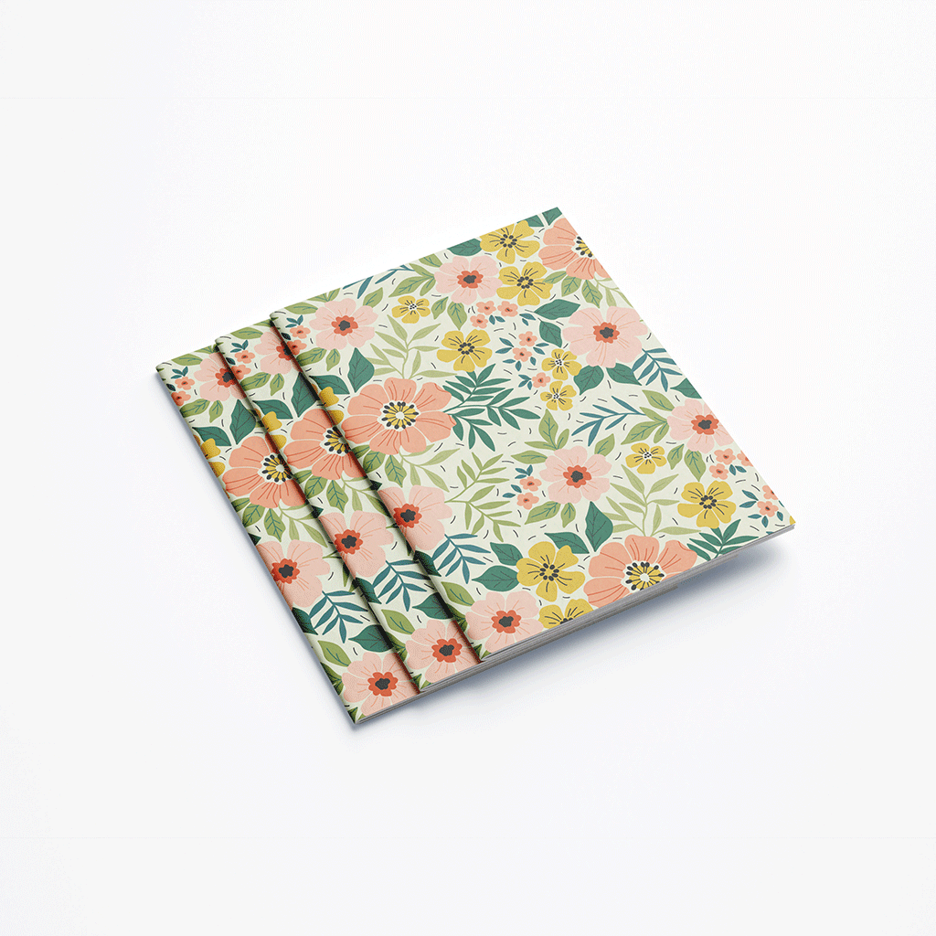 Carnet de notes A6 - Floraison