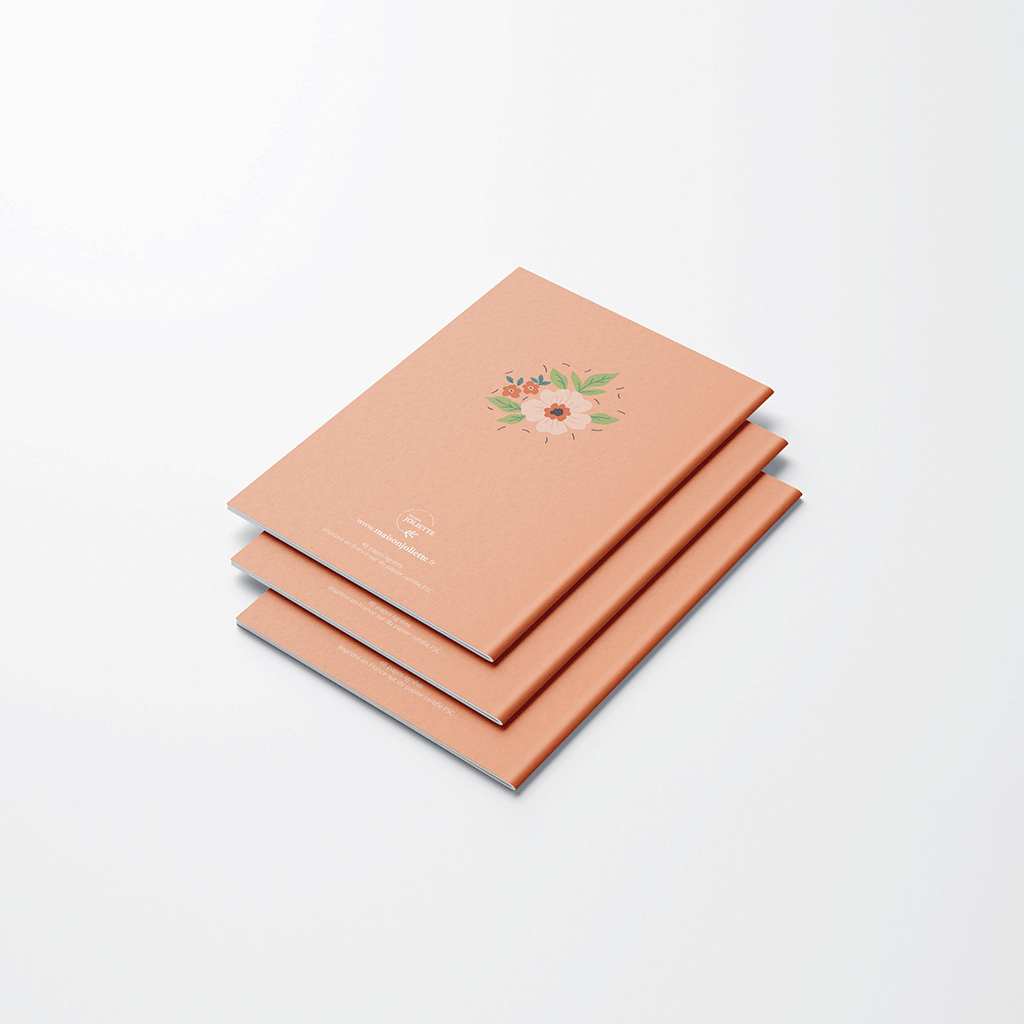 Carnet de notes A6 - Floraison