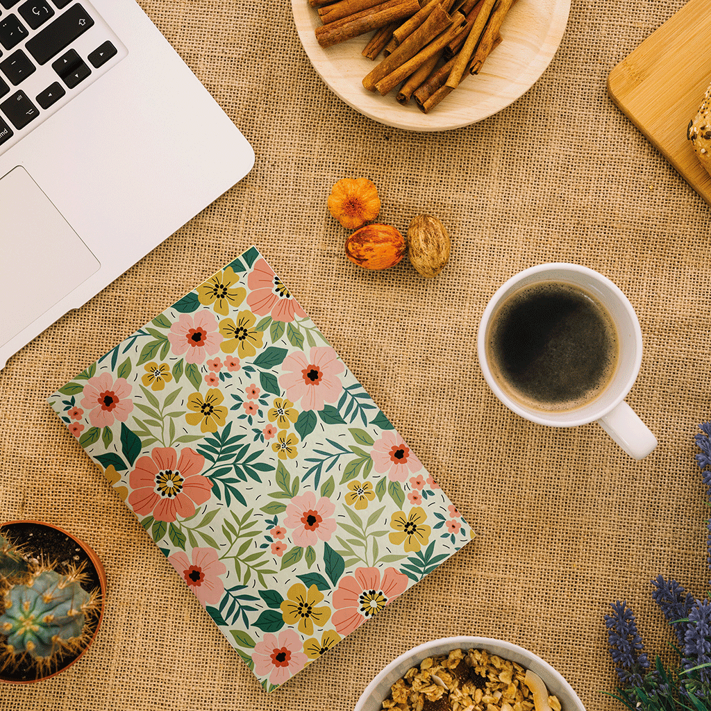 Carnet de notes A6 - Floraison