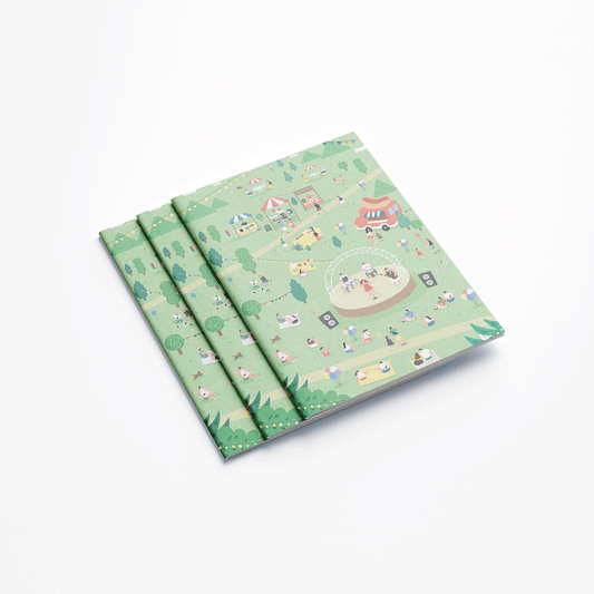 Carnet de notes A6 - Un air de fête