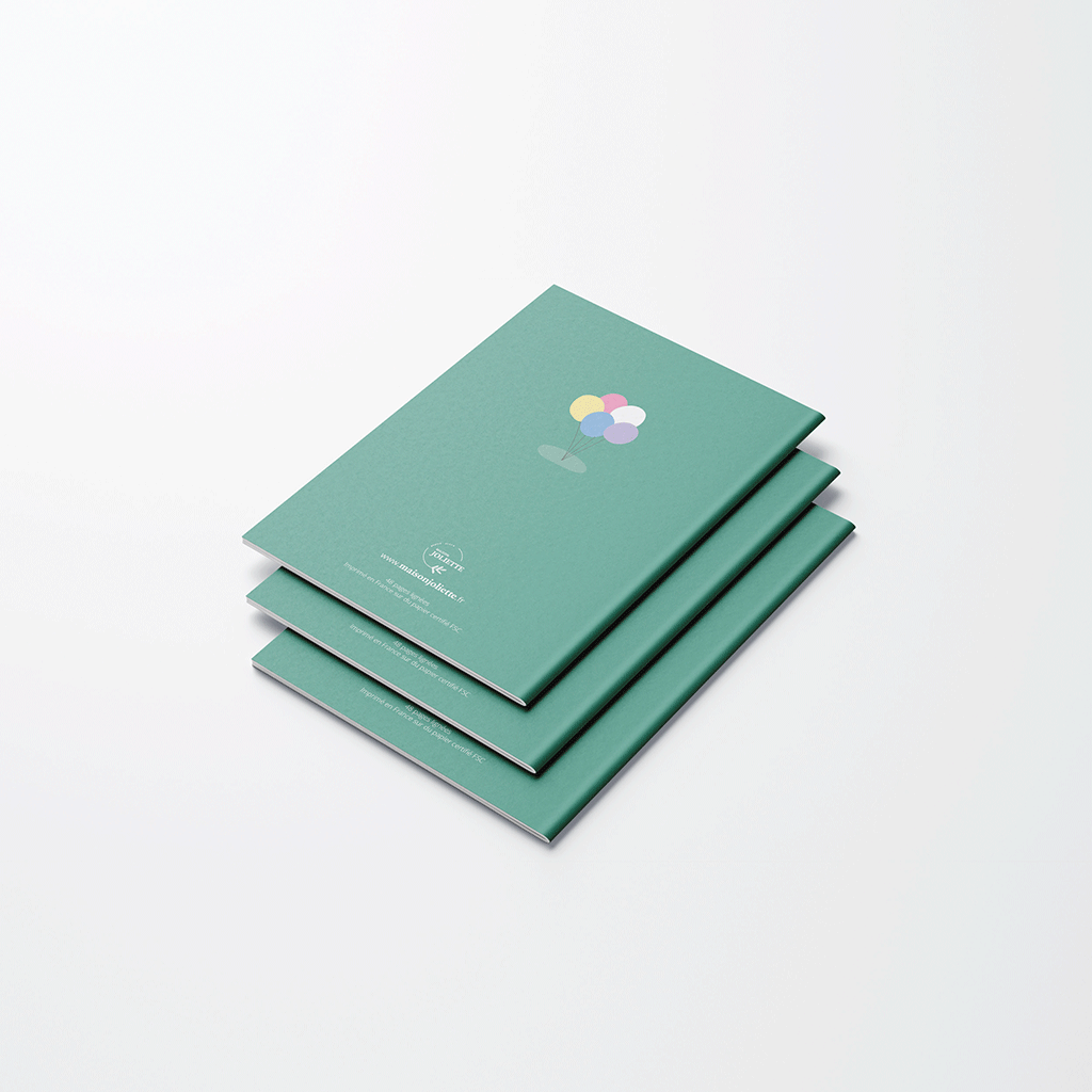 Carnet de notes A6 - Un air de fête