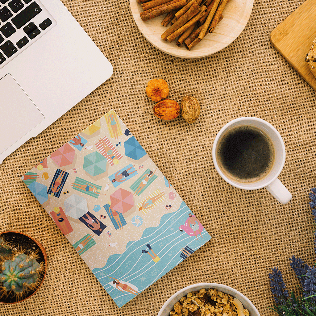 Carnet de notes A6 - Chill & Plouf