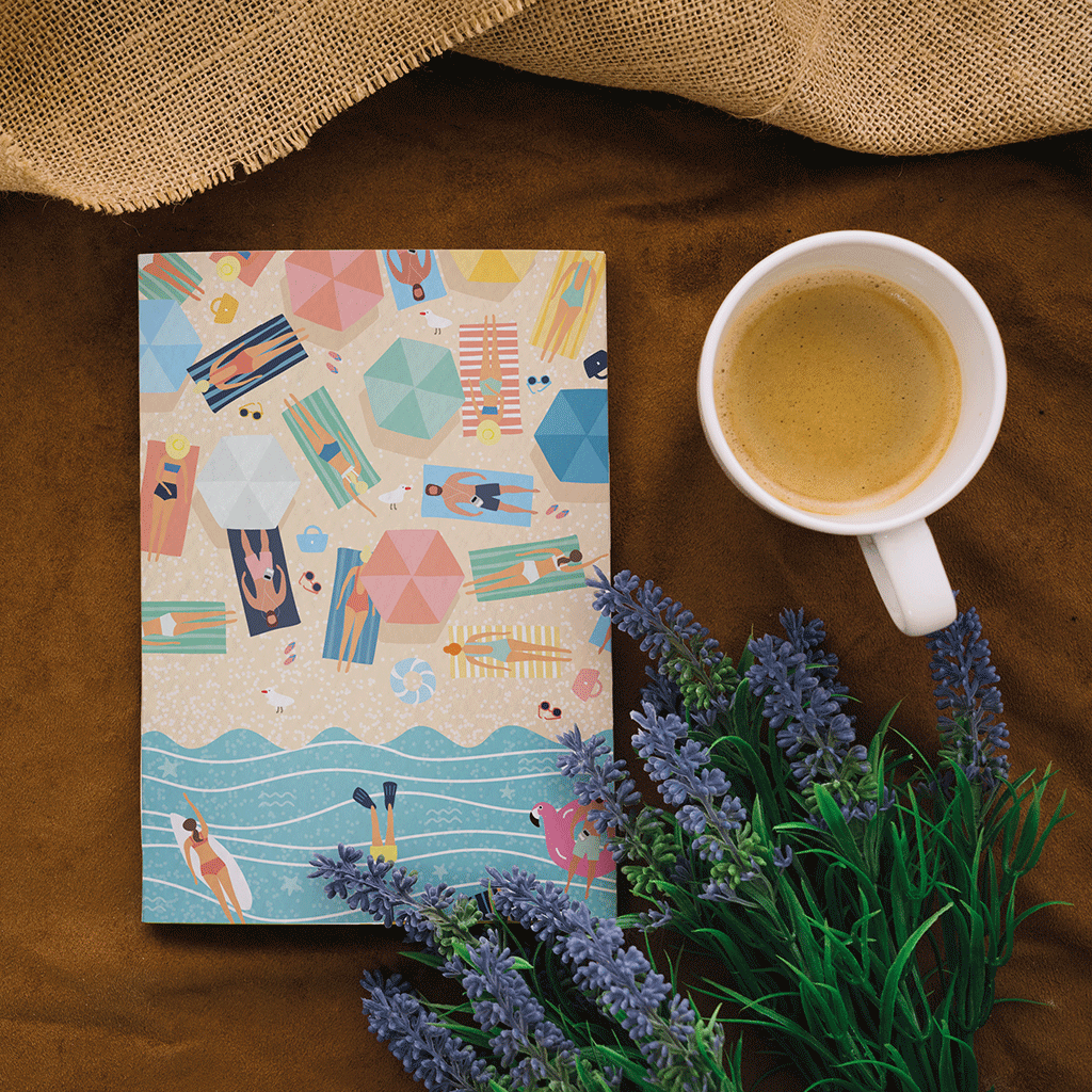 Carnet de notes A6 - Chill & Plouf