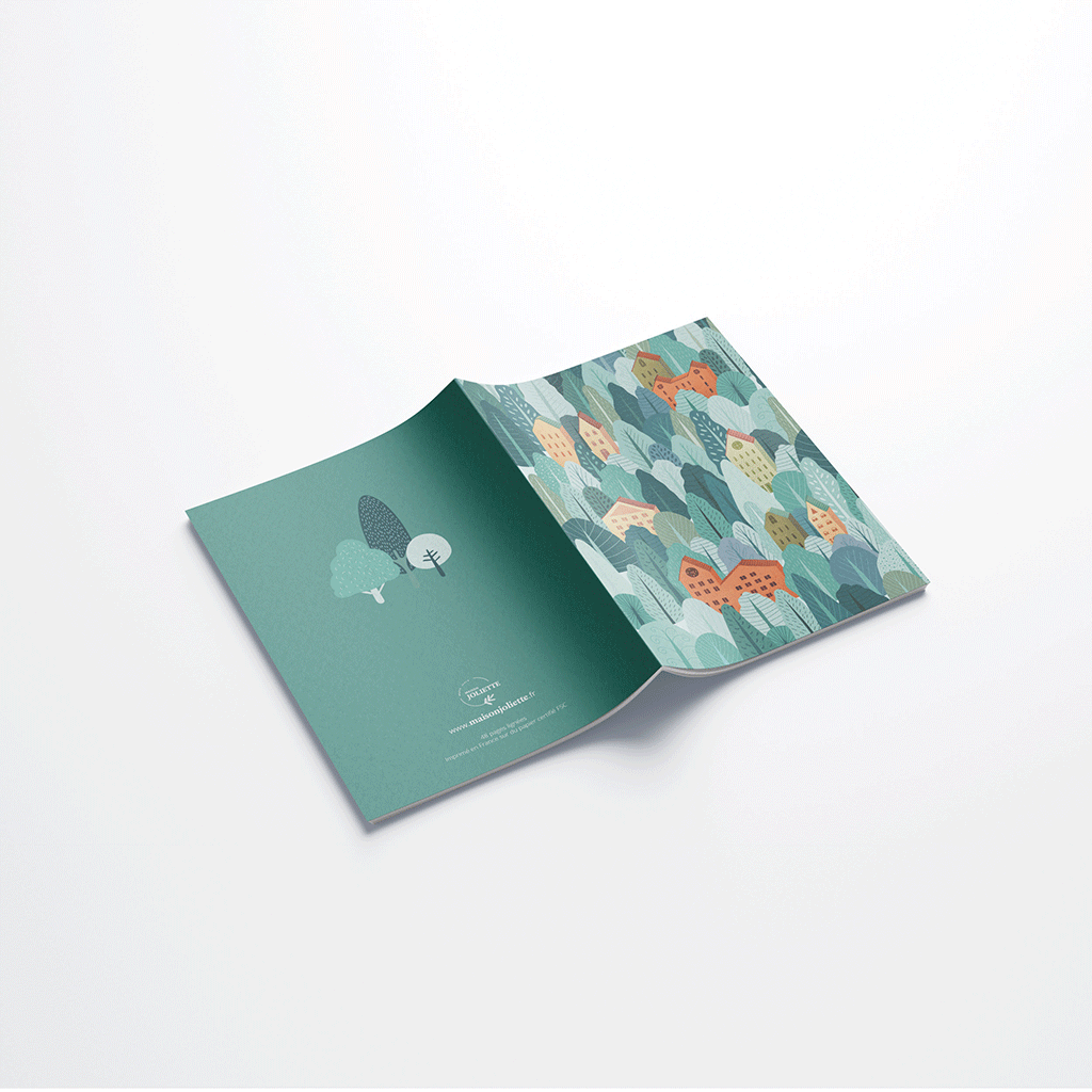 Carnet de notes A6 - Du vent dans les cimes