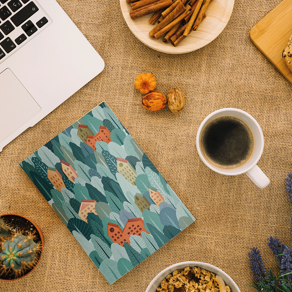 Carnet de notes A6 - Du vent dans les cimes