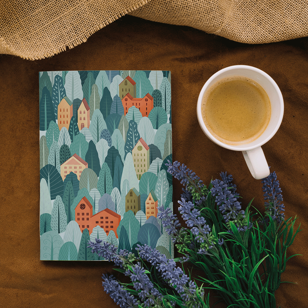 Carnet de notes A6 - Du vent dans les cimes