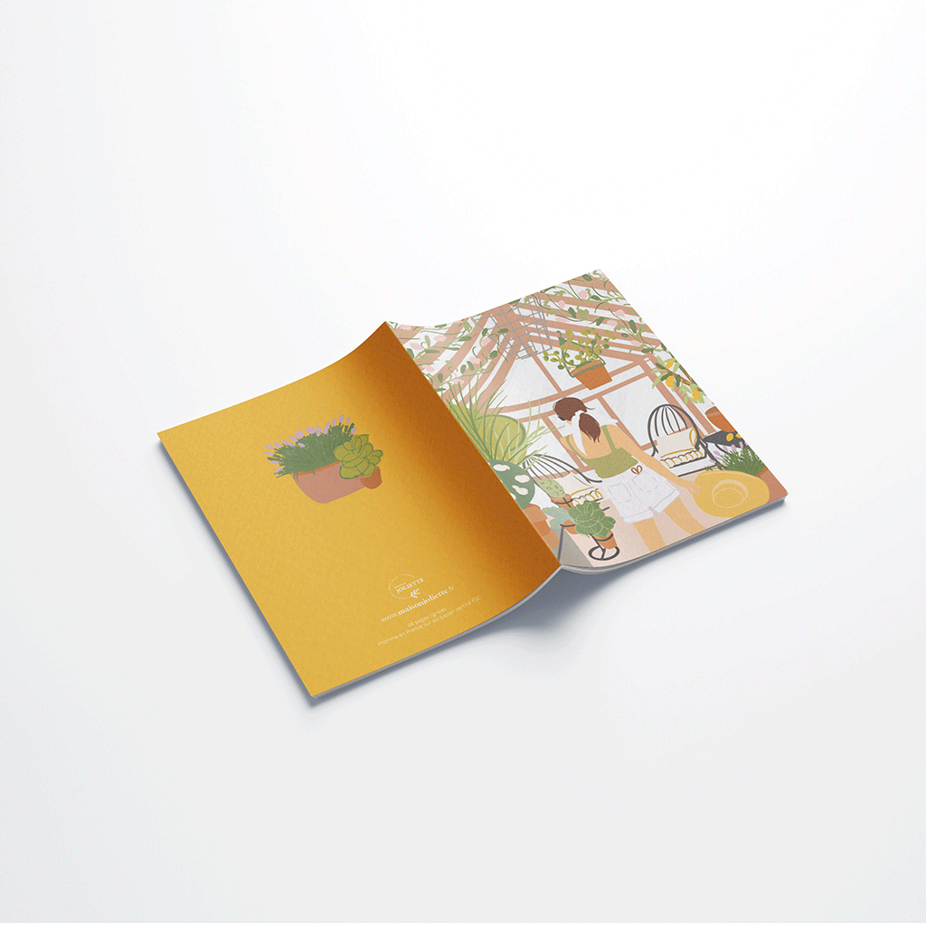 Carnet de notes A6 - Un dimanche à la campagne