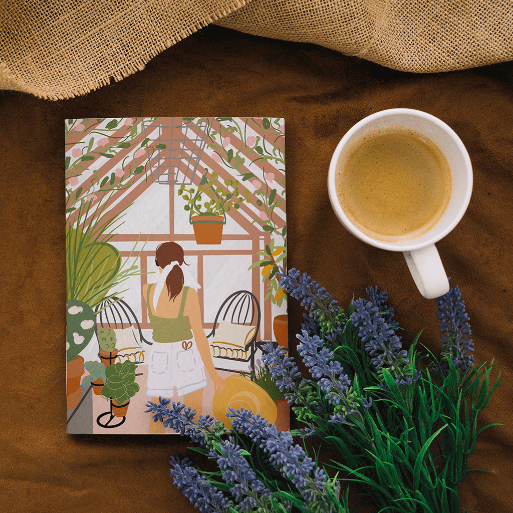 Carnet de notes A6 - Un dimanche à la campagne