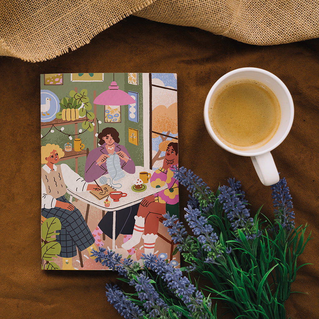 Carnet A6 - Les copines
