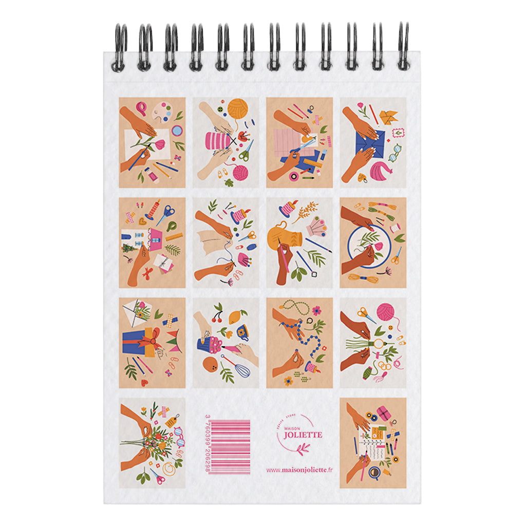 Carnet de coloriage A6 - Do It Yourself