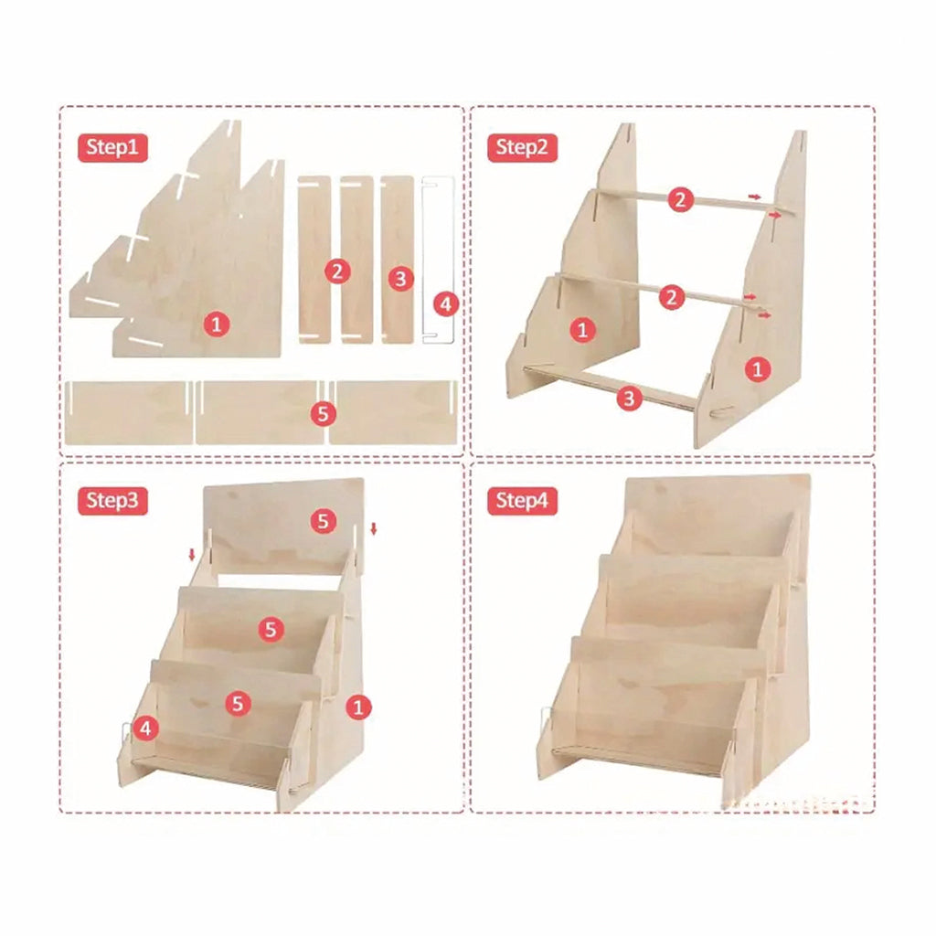 Présentoir en bois