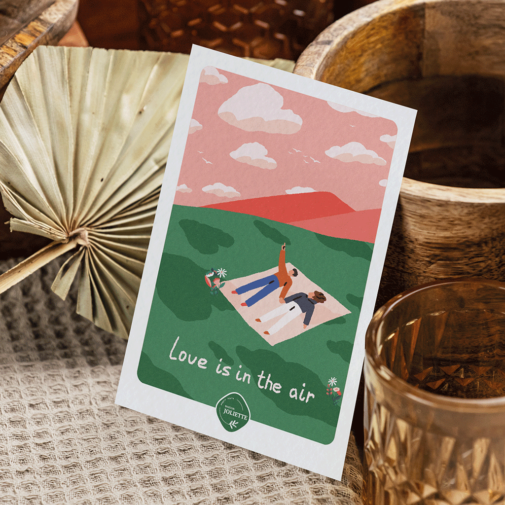 Love is in the air - Carte postale