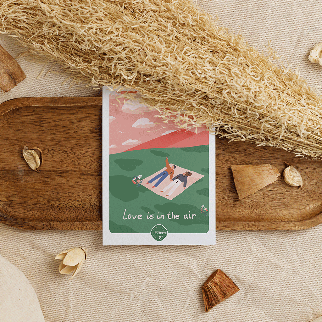 Love is in the air - Carte postale