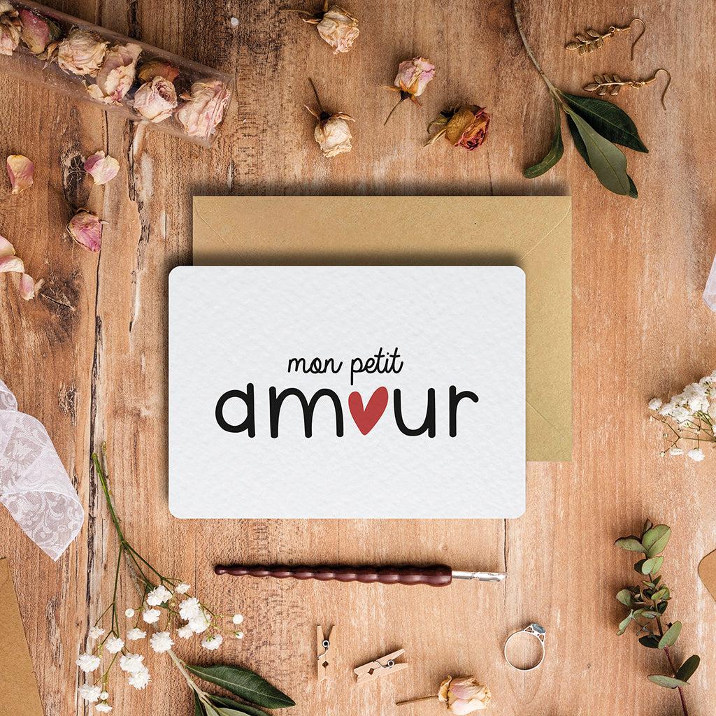 Petit amour - Carte postale