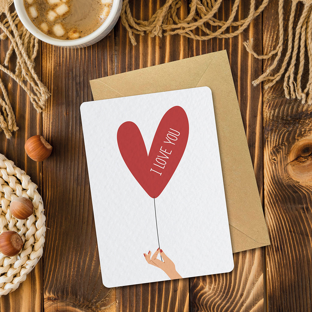 I love you - Carte postale