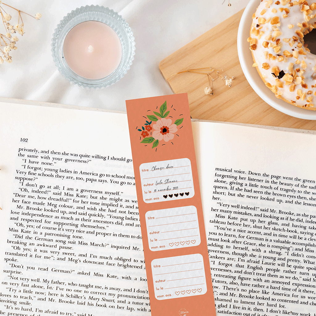 Floraison - Marque-pages