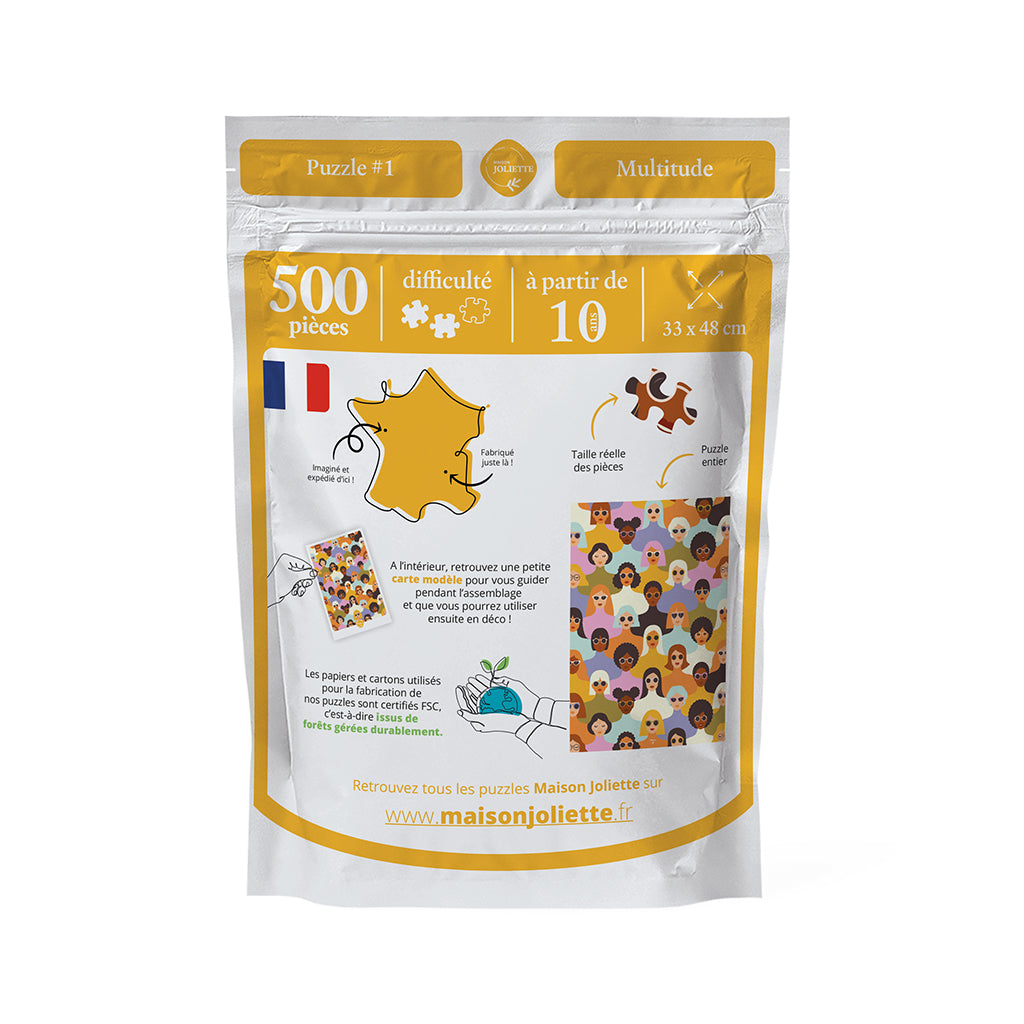 Puzzle 500 Teile Multitude