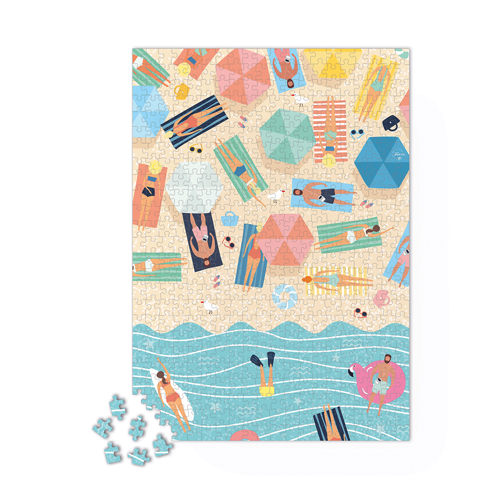 Puzzle 500 pièces Chill & Plouf par Maison Joliette