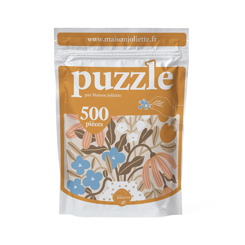 Puzzles 500 pièces adultes Myosotis & Capucine par Maison Joliette