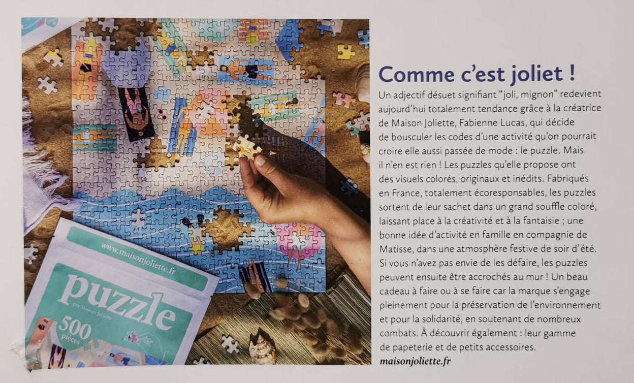 Article magazine Respire Maison Joliette