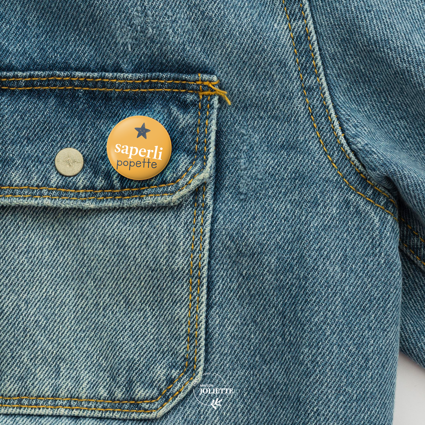 Badge - Saperlipopette