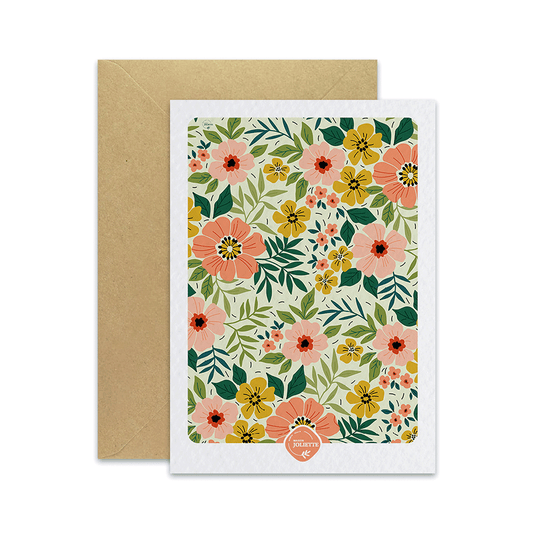 Floraison - Carte postale