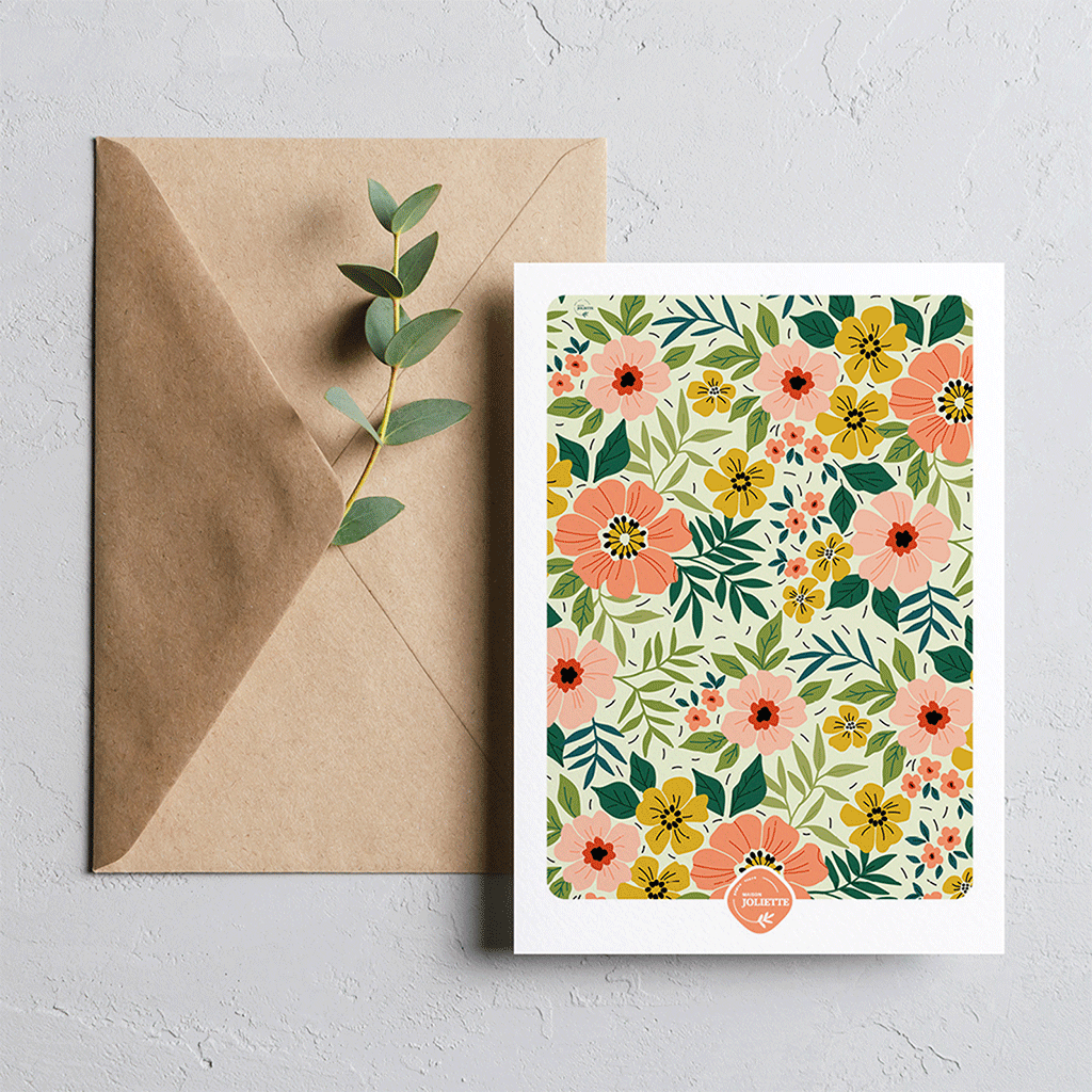 Flowering - Postcard