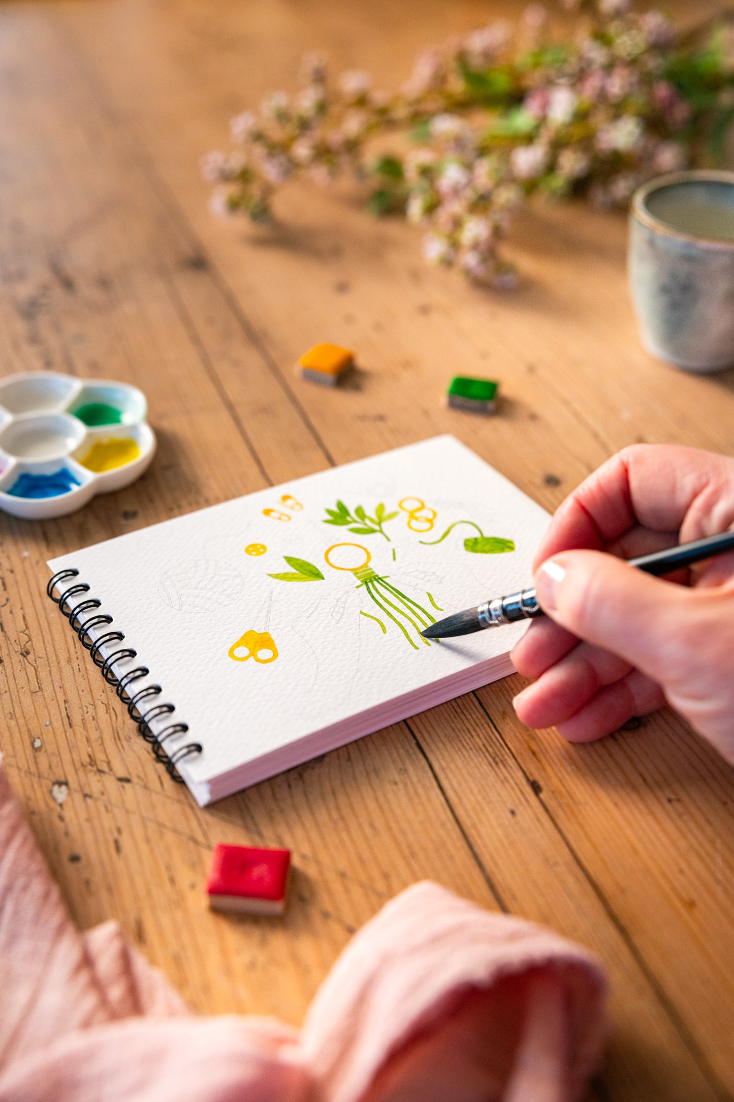 Carnet de coloriage A6 - Do It Yourself