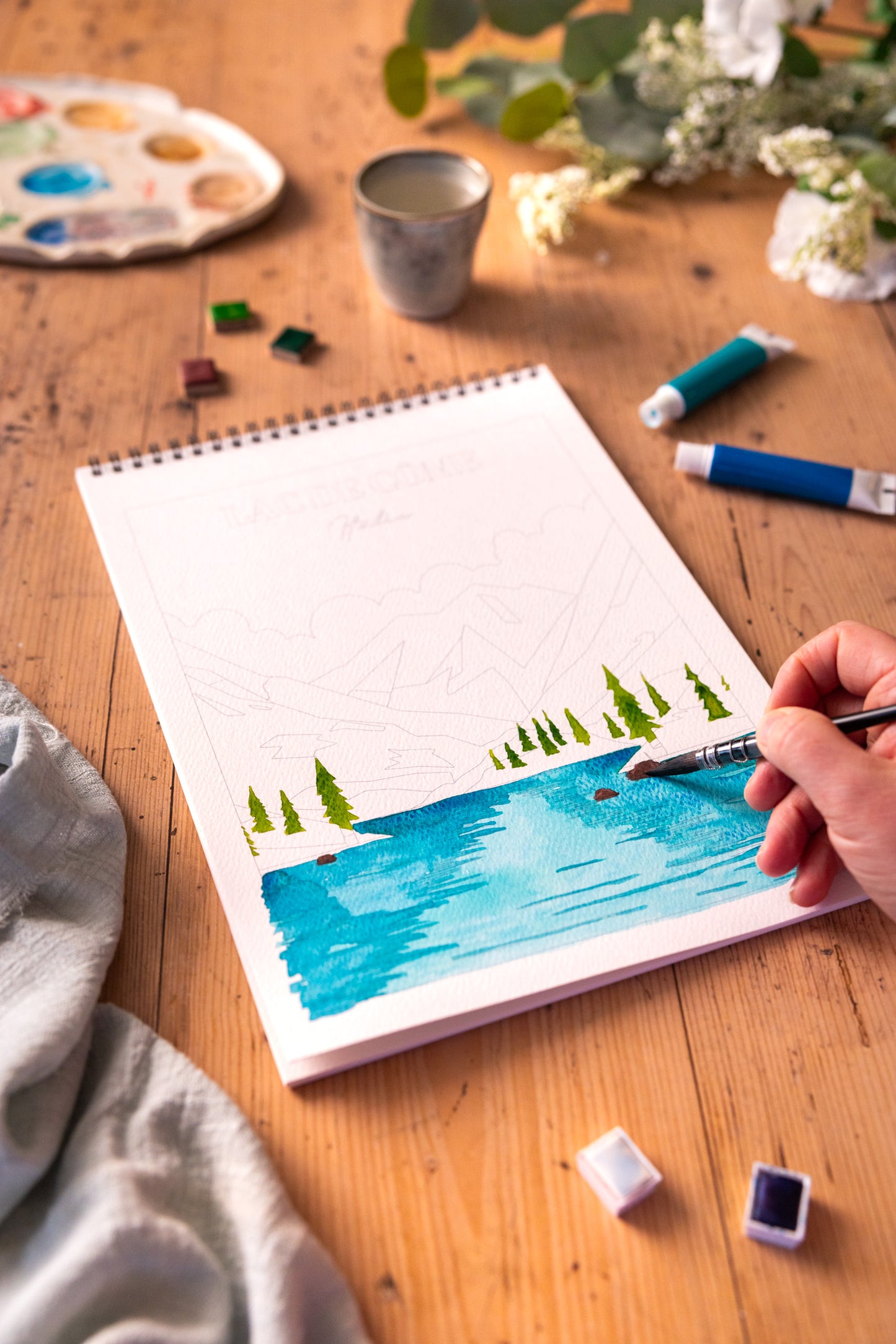 Carnet de coloriage A4 - Voyage Voyage