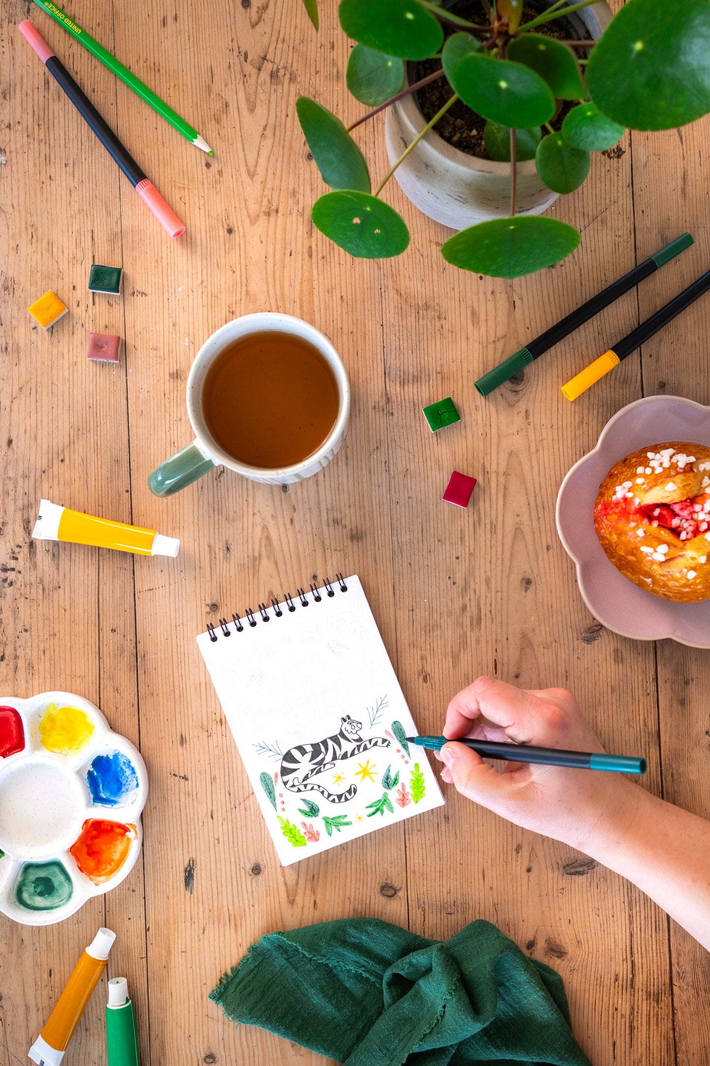 Carnet de coloriage A6 - Wild