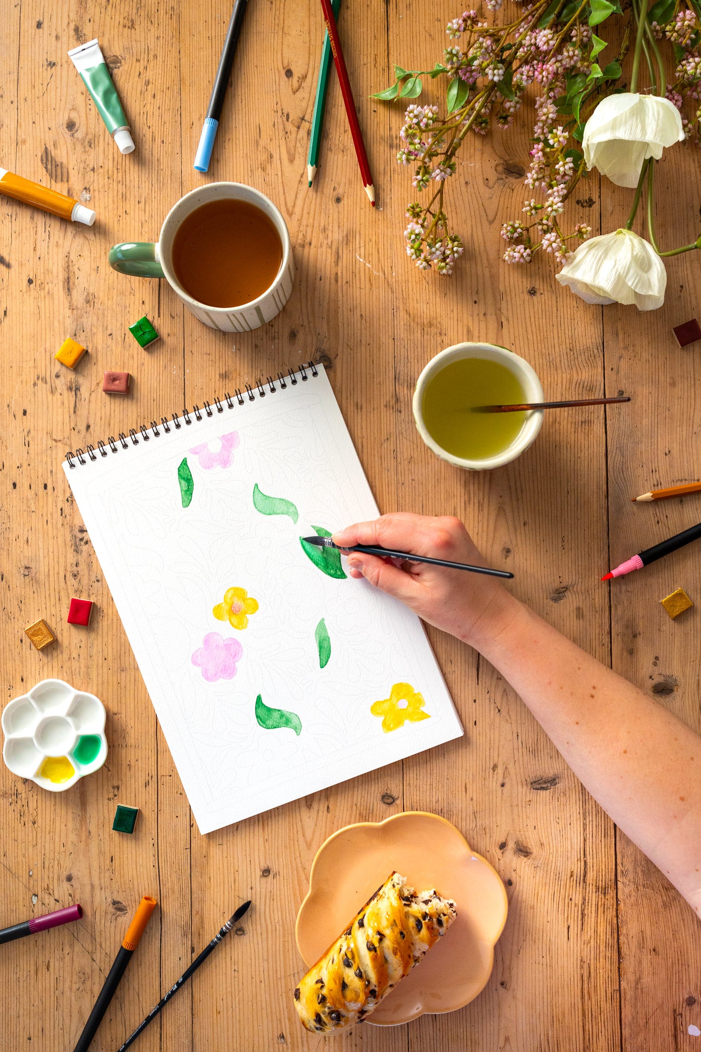 Carnet de coloriage A4 - Cosy