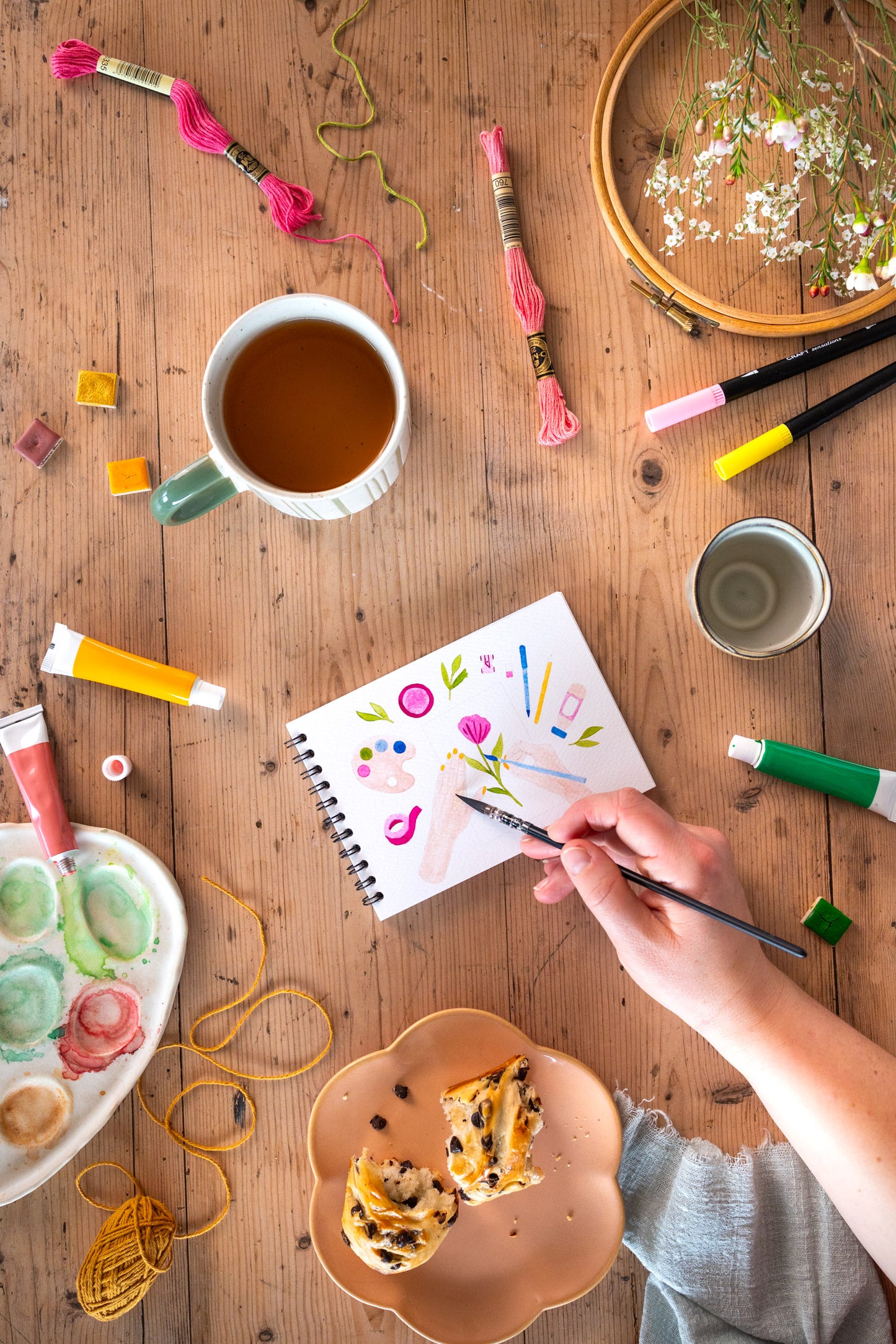 Carnet de coloriage A6 - Do It Yourself