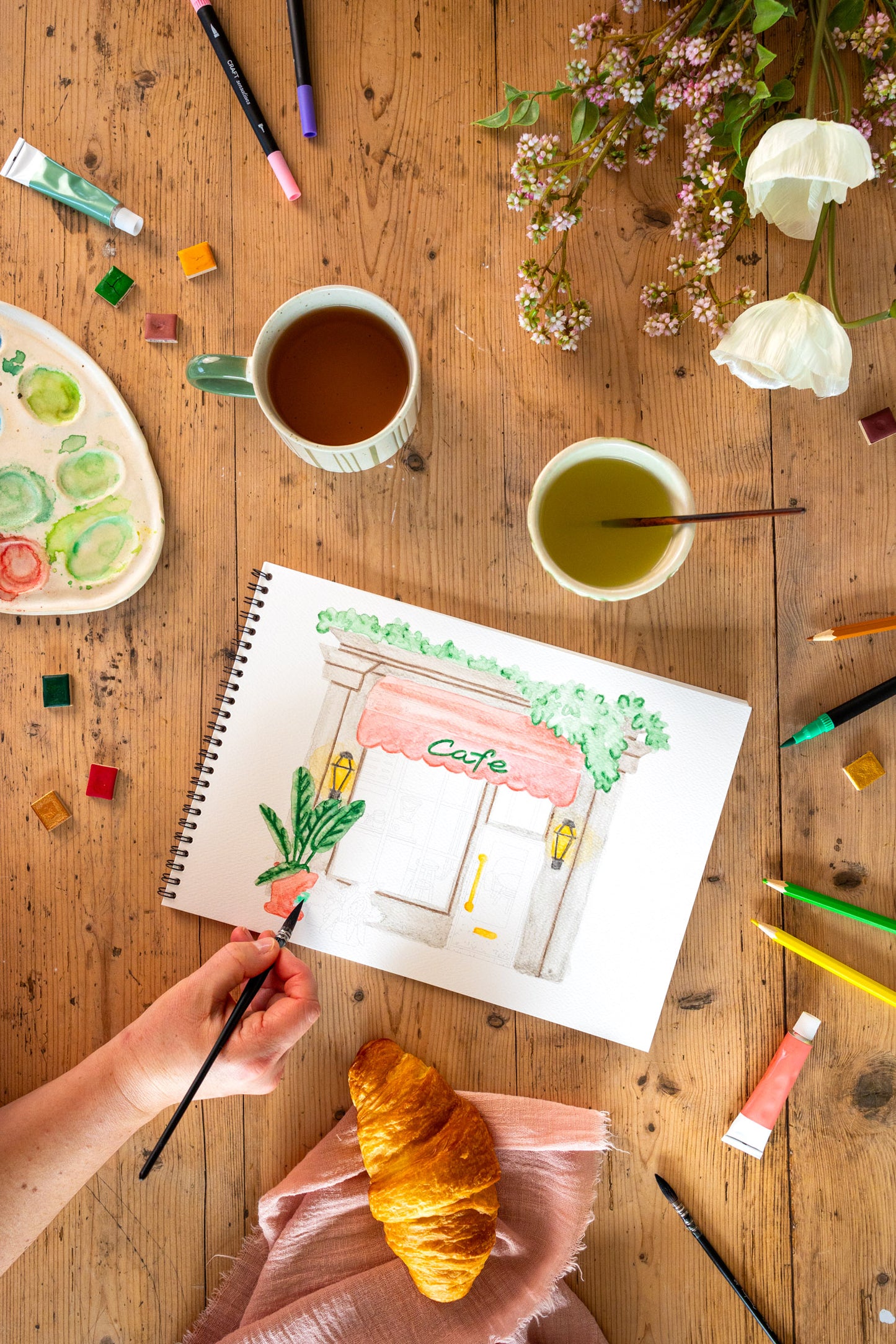 Carnet de coloriage A4 - Boutiques