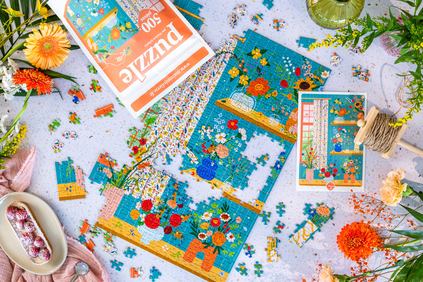 Puzzle 500 pièces Flower Addict