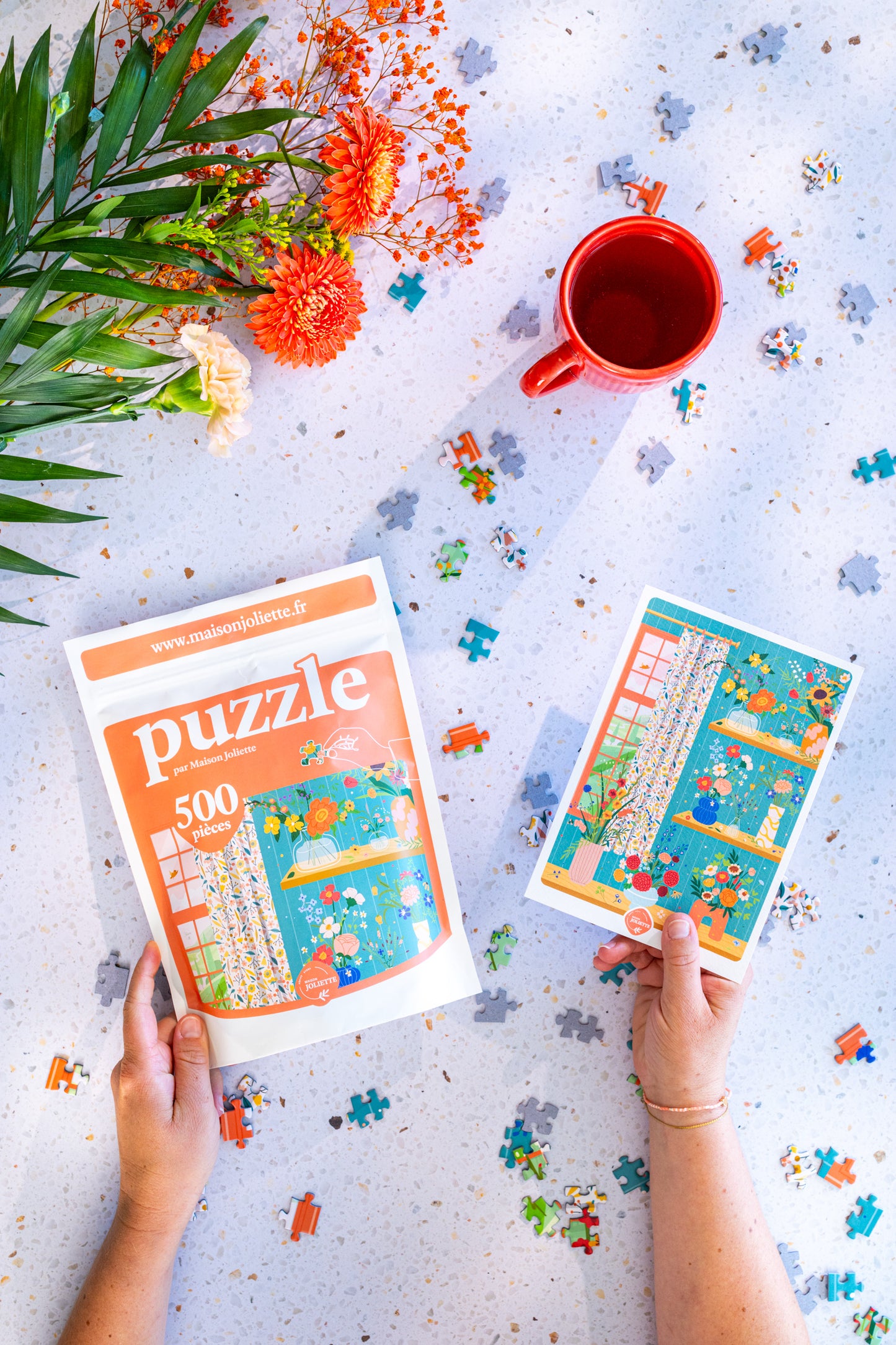 Puzzle 500 pièces Flower Addict