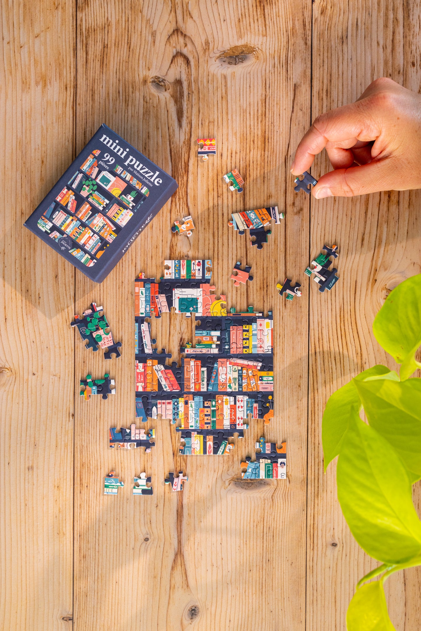 Mini Puzzle 99 pièces - Book Lovers