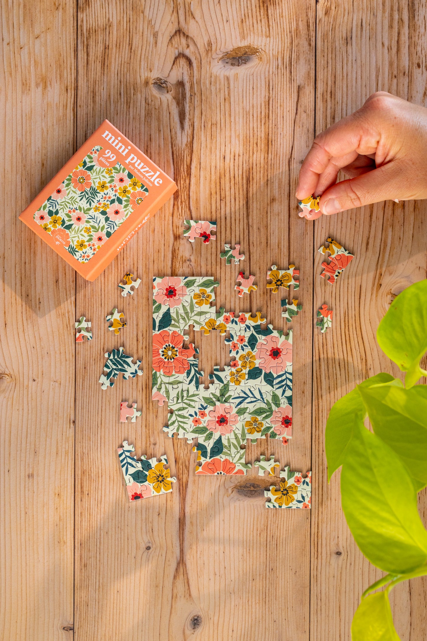 Mini Puzzle 99 pièces - Floraison