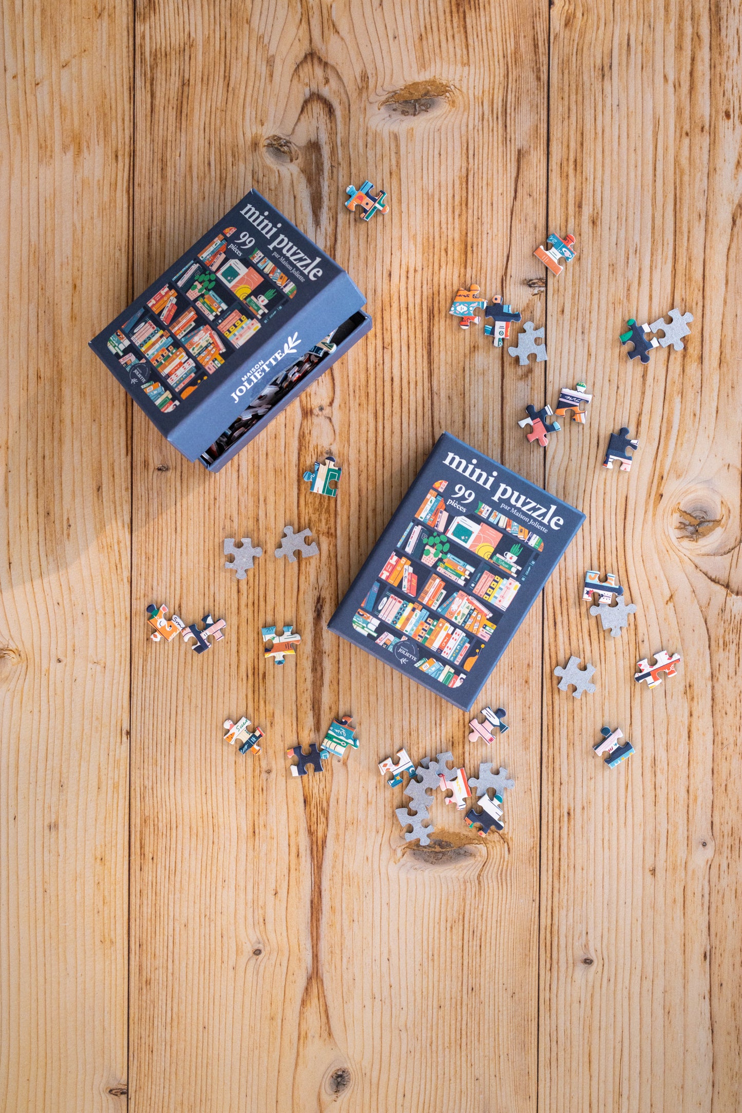Mini Puzzle 99 pièces - Book Lovers