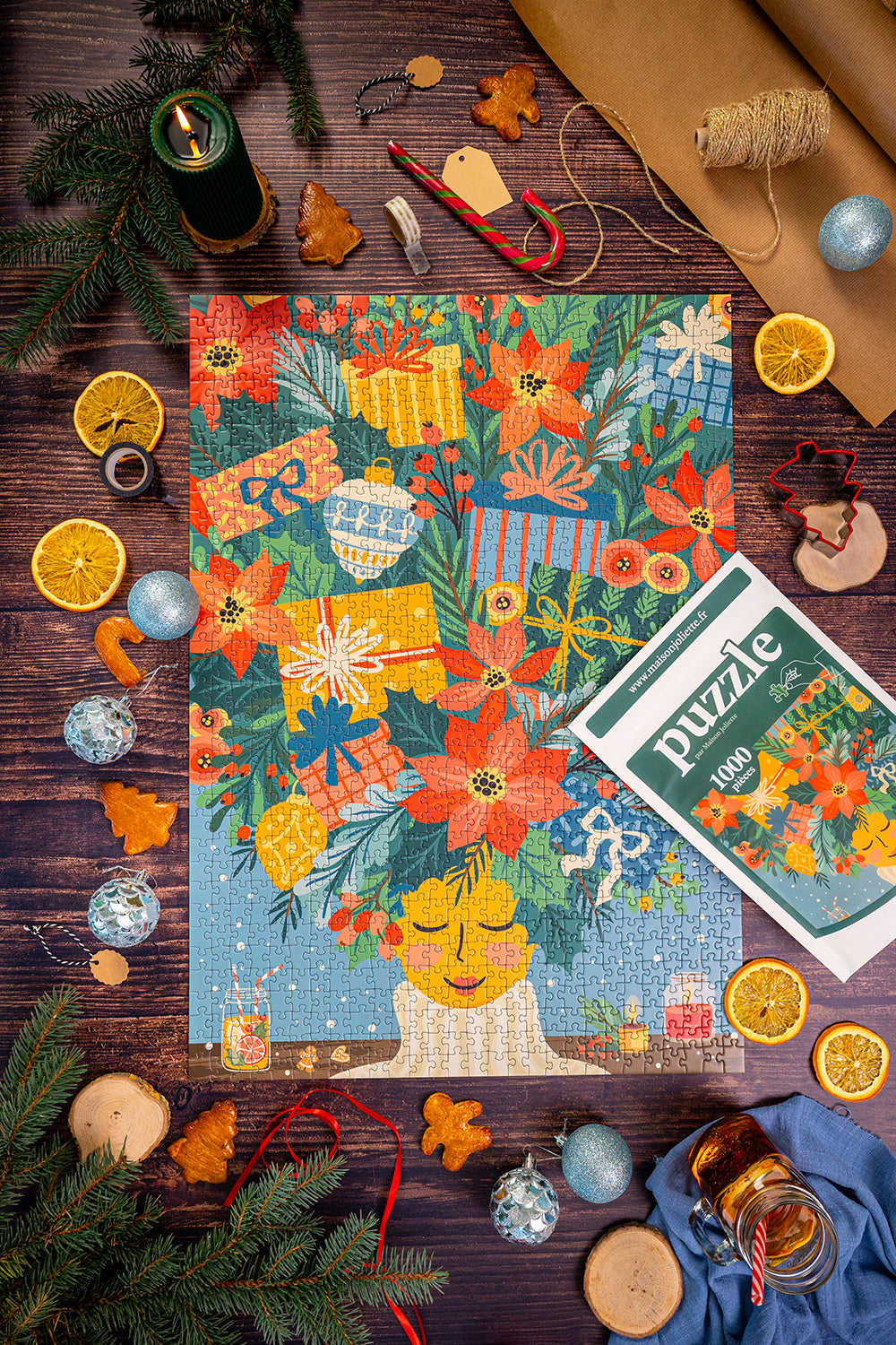 Puzzle 1000 pièces Esprit de Noël (précommande uniquement pour les pros)