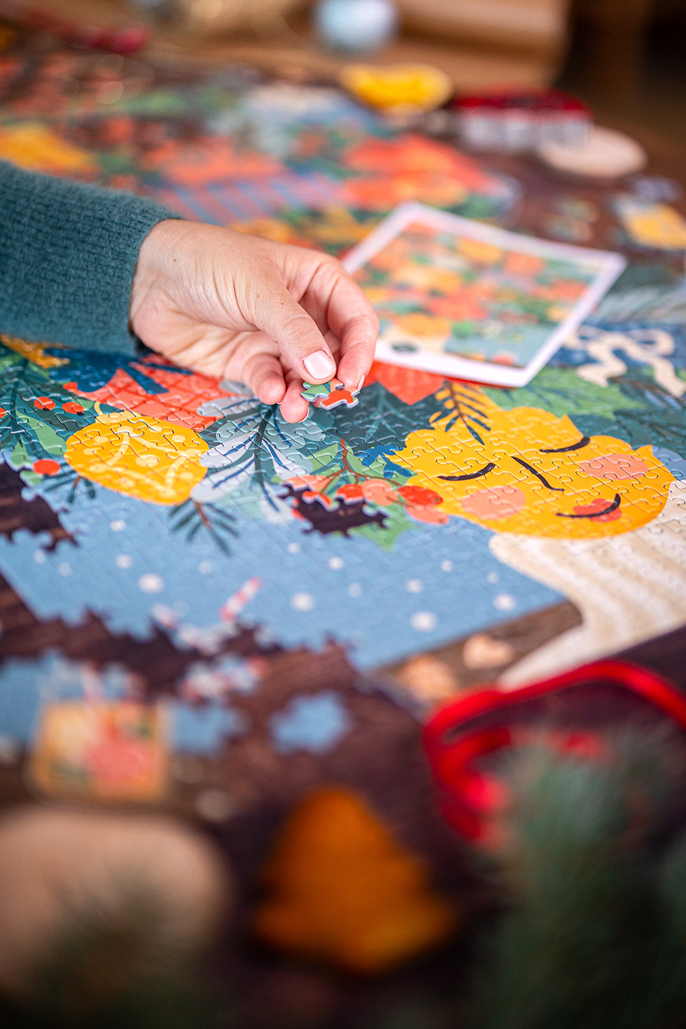 Puzzle 1000 pièces Esprit de Noël (précommande uniquement pour les pros)