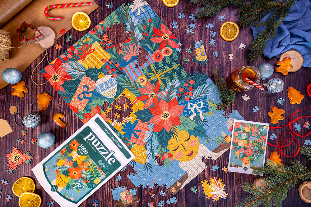 Puzzle 1000 pièces Esprit de Noël (précommande uniquement pour les pros)