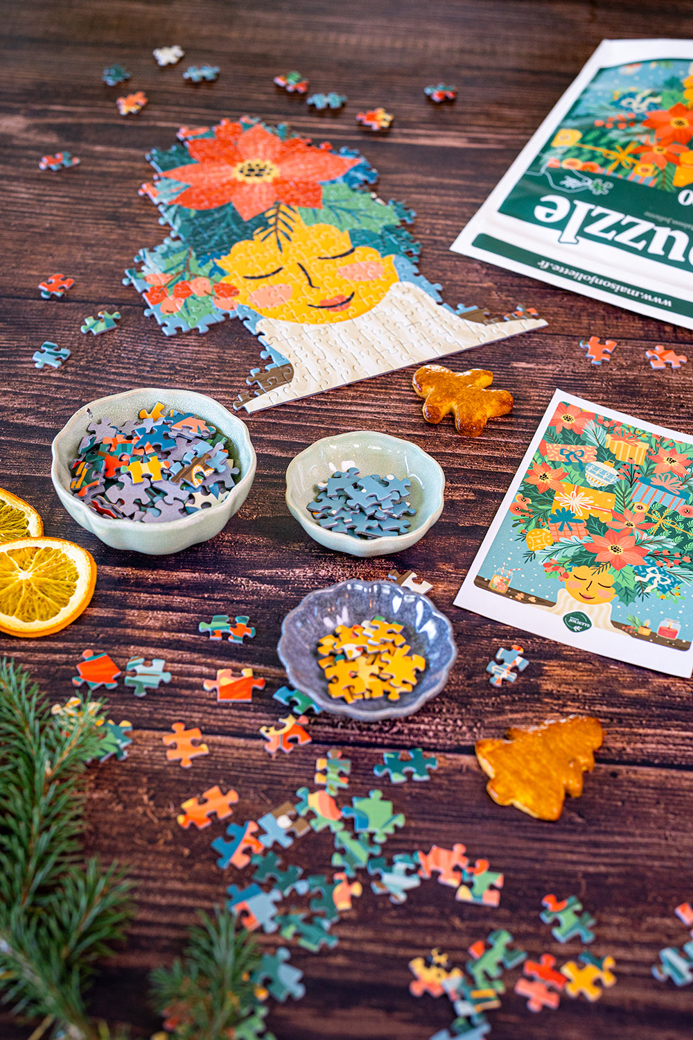 Puzzle 1000 pièces Esprit de Noël (précommande uniquement pour les pros)