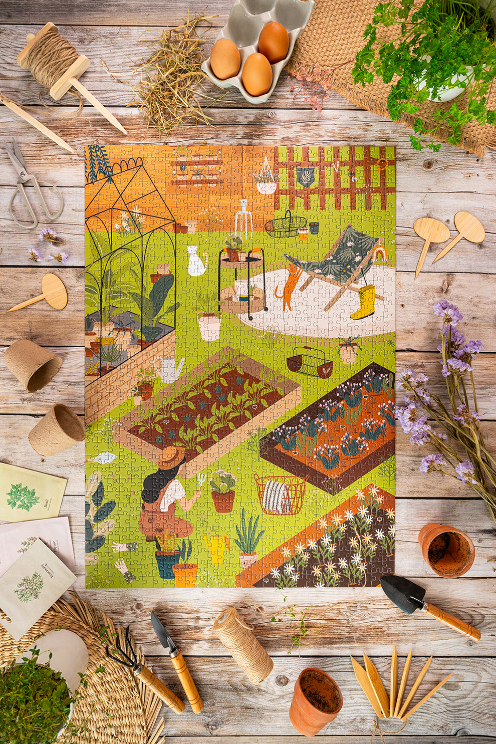 Puzzle fabrication française