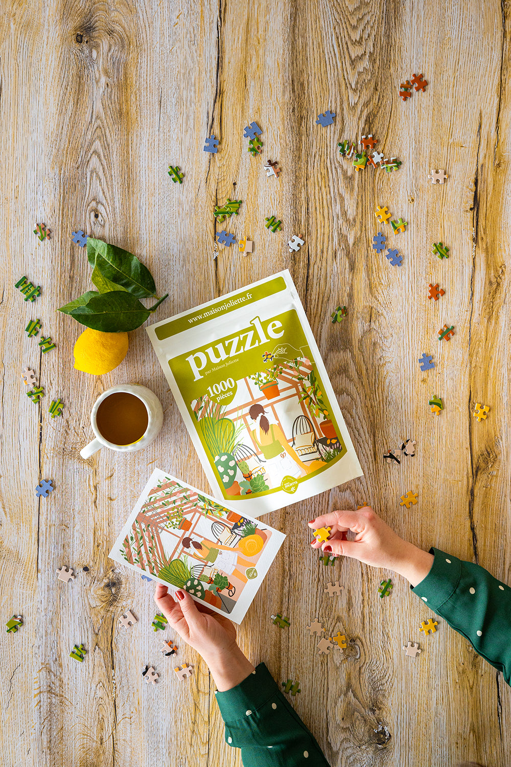 Puzzle 1000 pièces Un dimanche à la campagne
