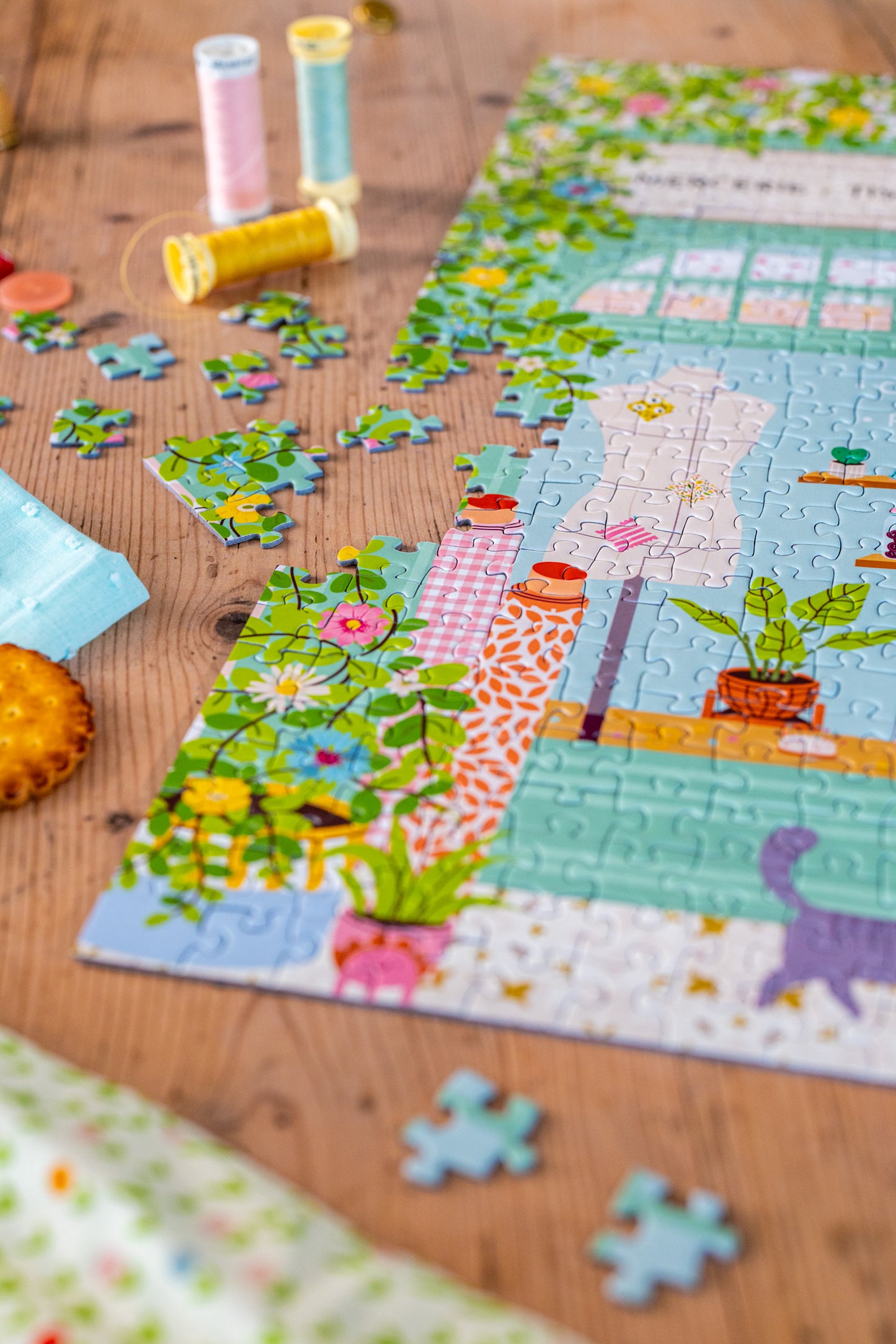 Puzzle 1000 pièces L'atelier Cousette
