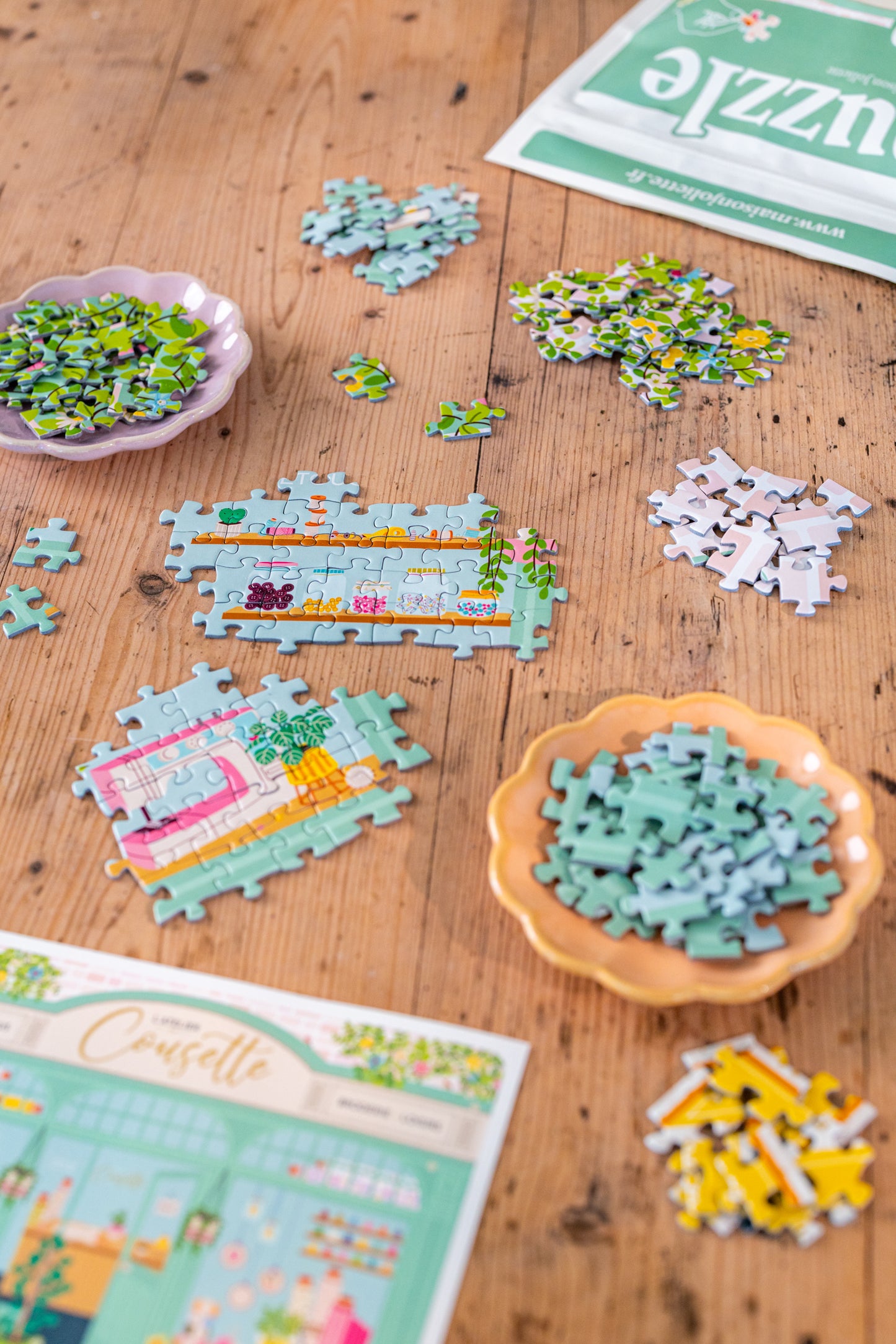 Puzzle 1000 pièces L'atelier Cousette