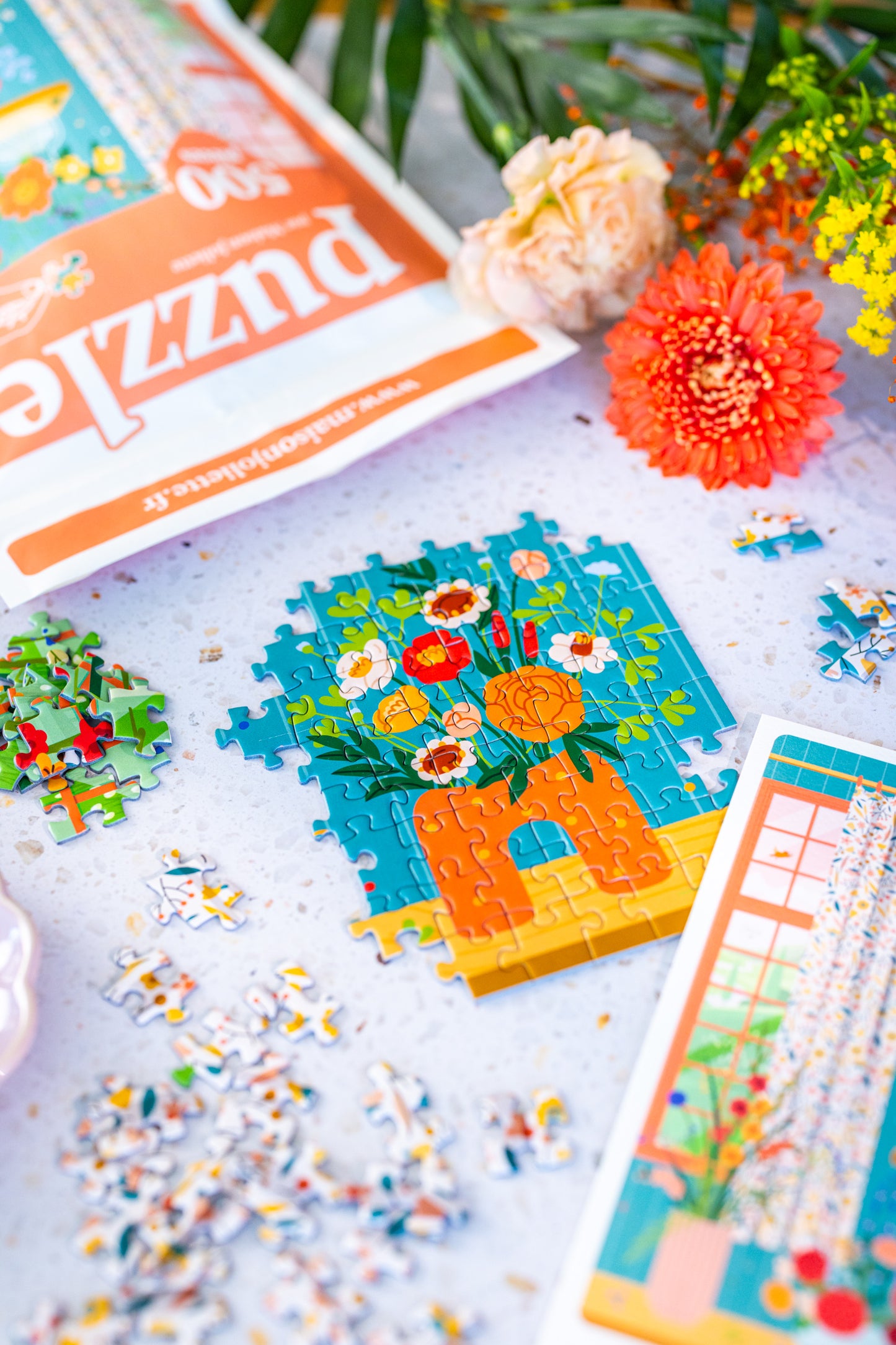 Puzzle 500 pièces Flower Addict